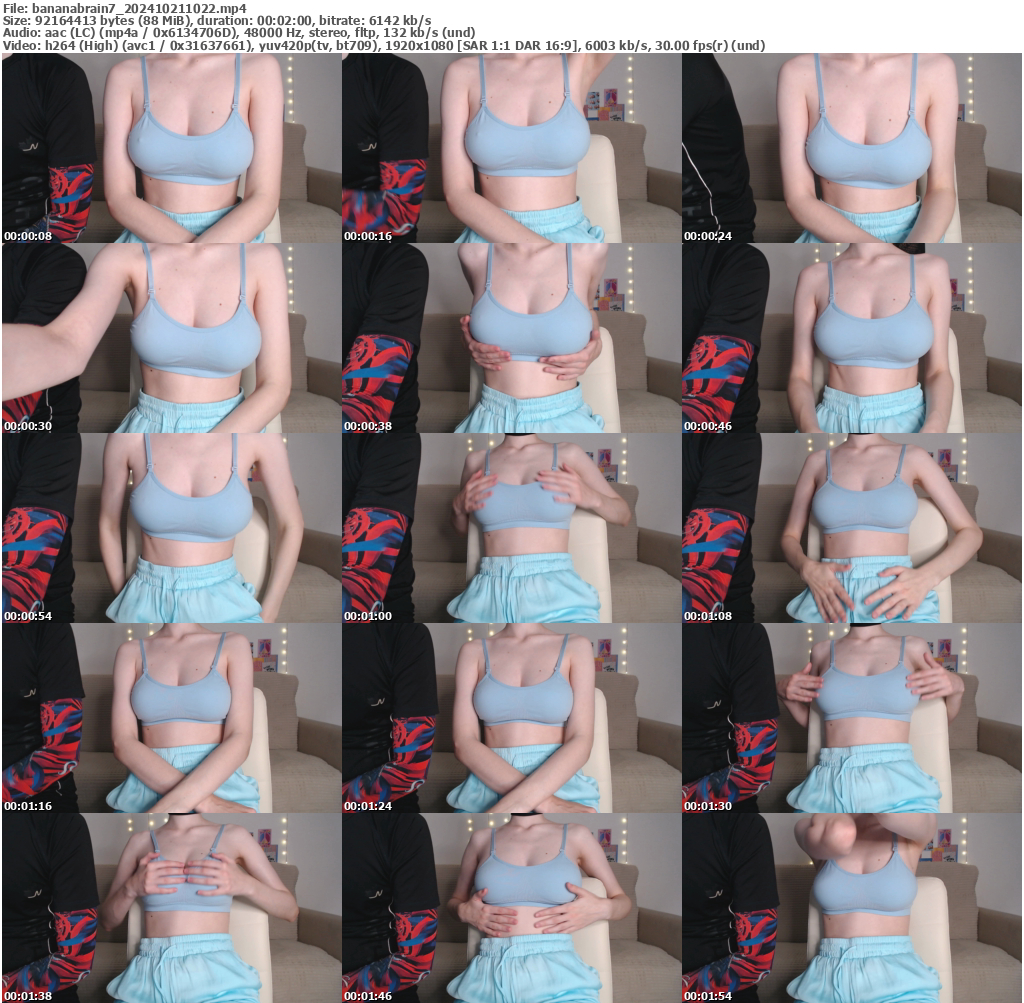 Preview thumb from bananabrain7 on 2024-10-21 @ bongacams