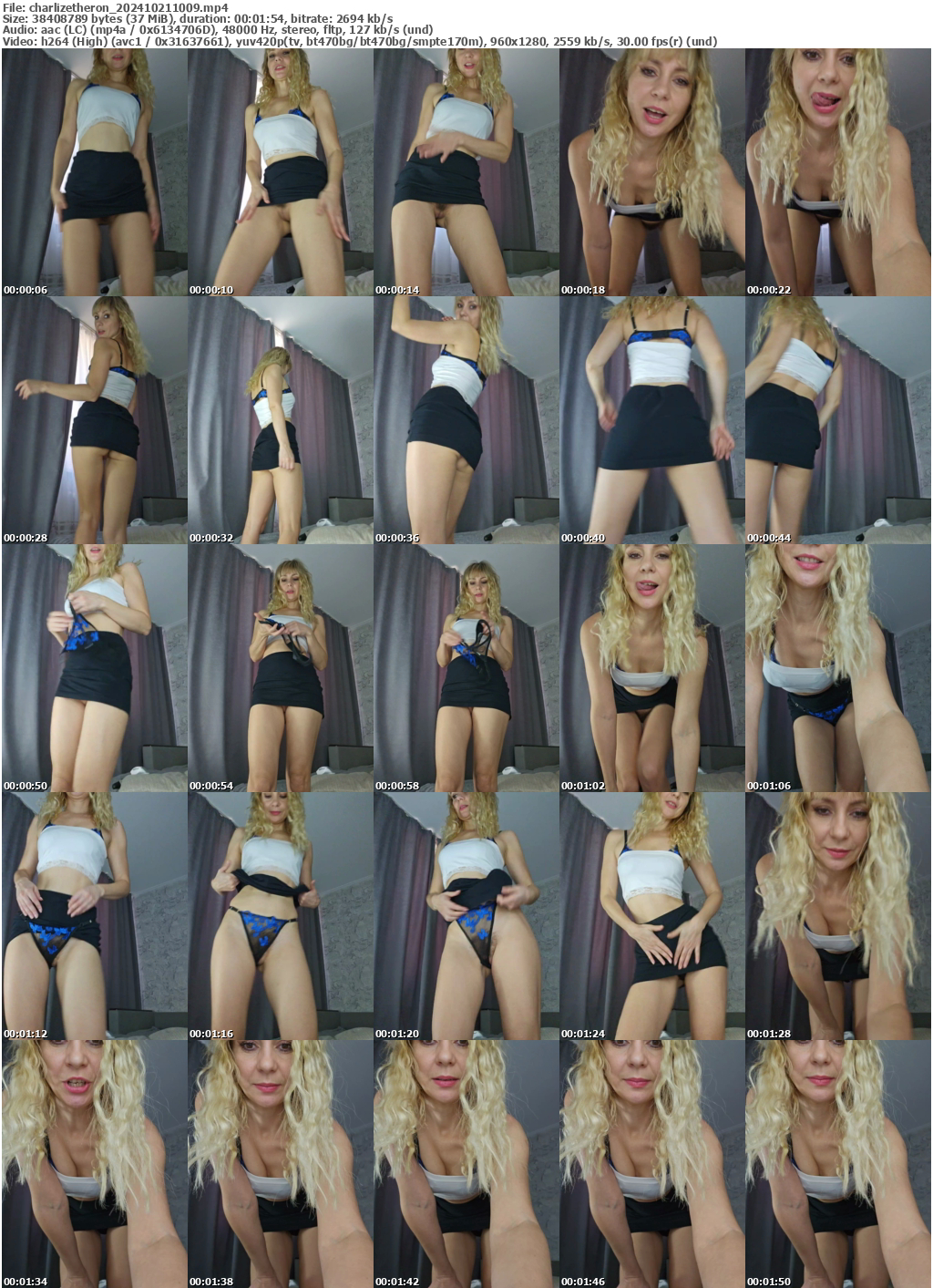 Preview thumb from charlizetheron on 2024-10-21 @ bongacams