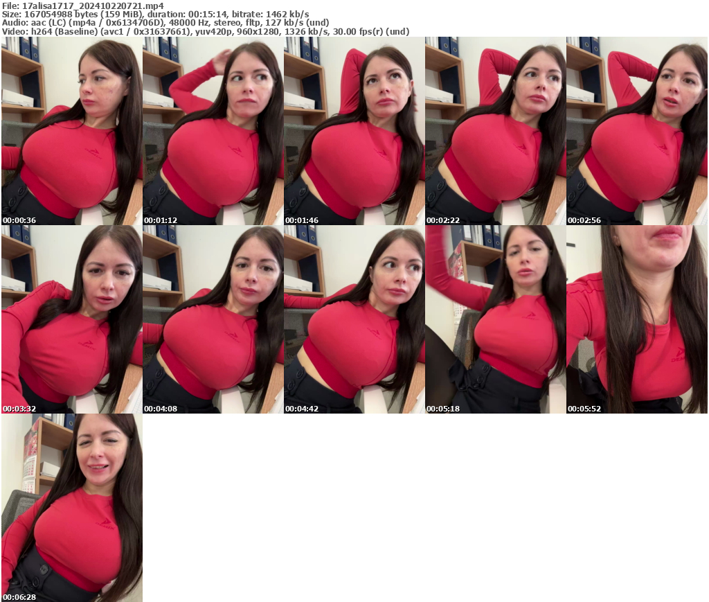 Preview thumb from 17alisa1717 on 2024-10-22 @ bongacams