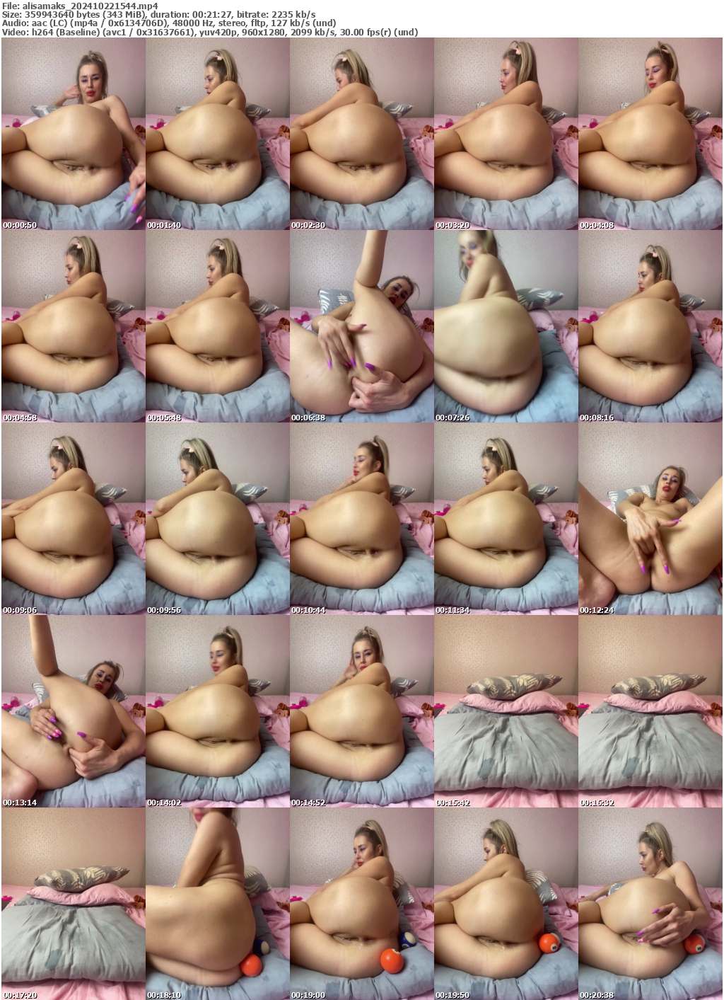 Preview thumb from alisamaks on 2024-10-22 @ bongacams
