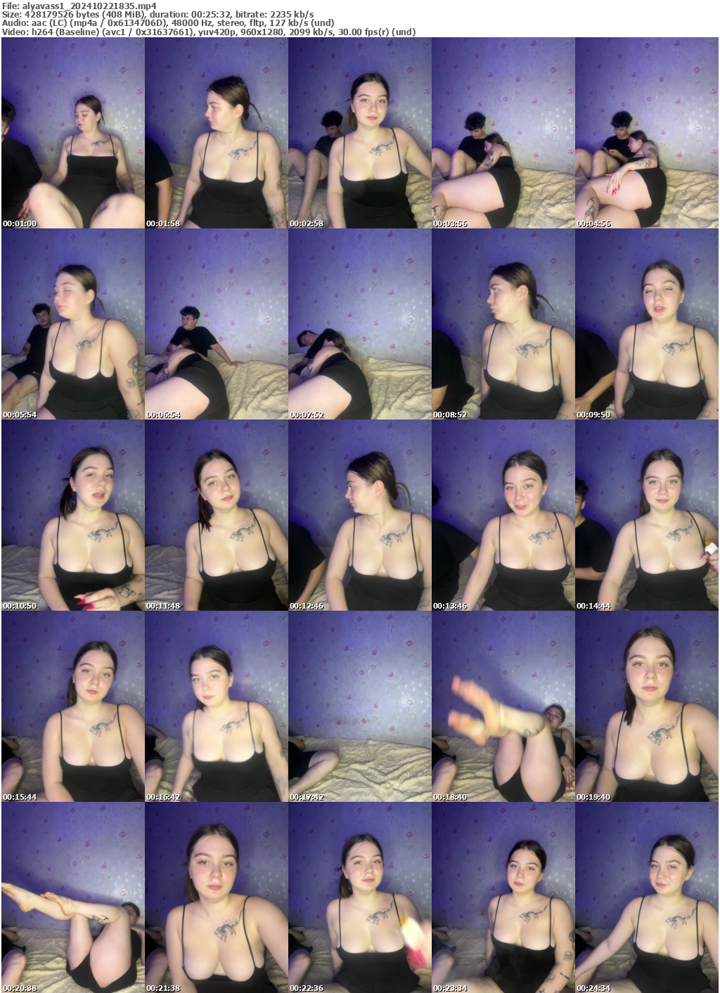 Preview thumb from alyavass1 on 2024-10-22 @ bongacams