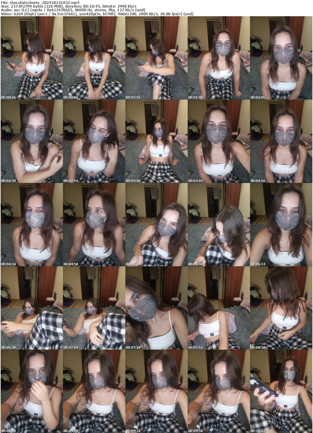 Preview thumb from chocolatecherry on 2024-10-22 @ bongacams