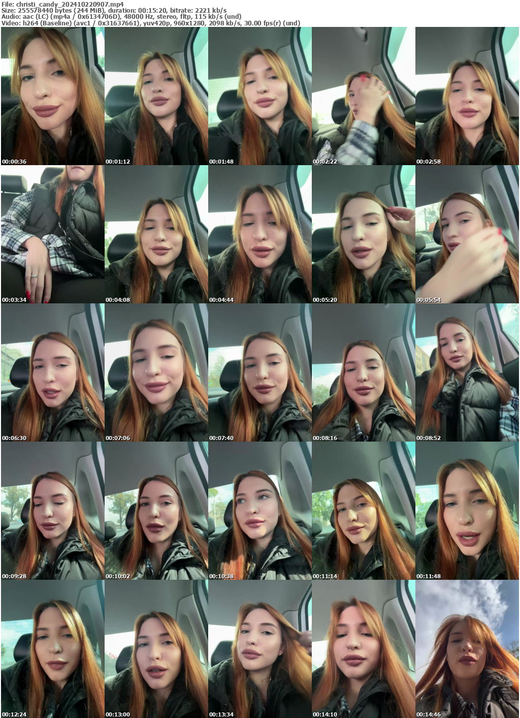 Preview thumb from christi_candy on 2024-10-22 @ bongacams