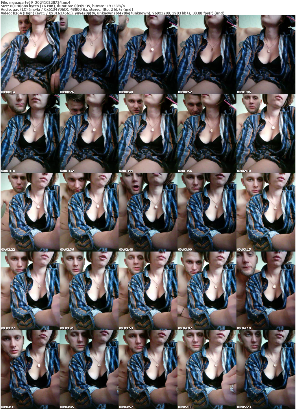 Preview thumb from megaparty69 on 2024-10-22 @ bongacams