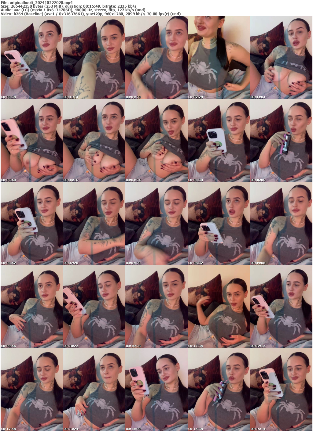 Preview thumb from originalhooli on 2024-10-22 @ bongacams