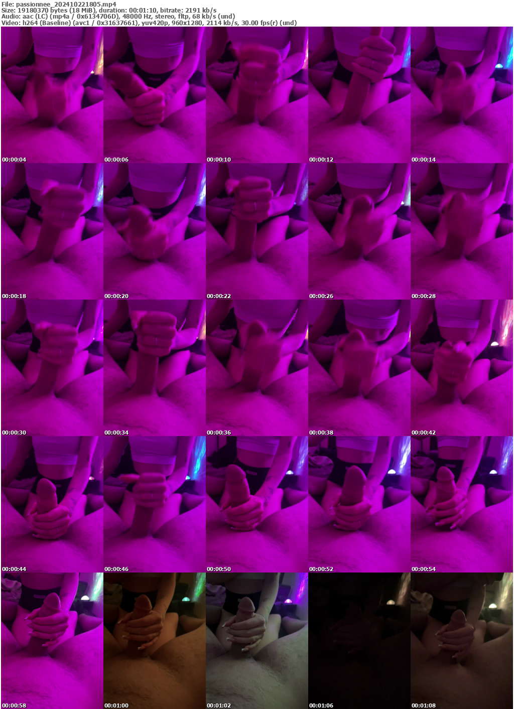 Preview thumb from passionnee on 2024-10-22 @ bongacams