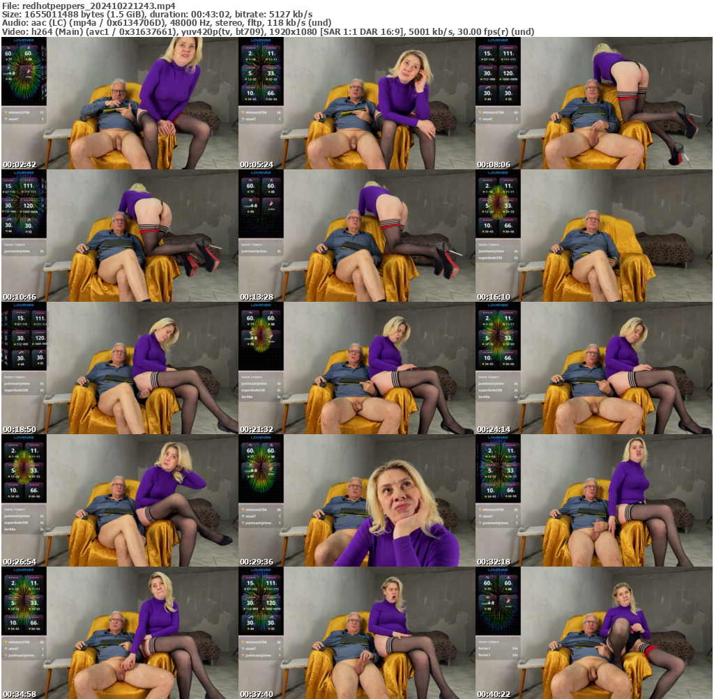 Preview thumb from redhotpeppers on 2024-10-22 @ bongacams