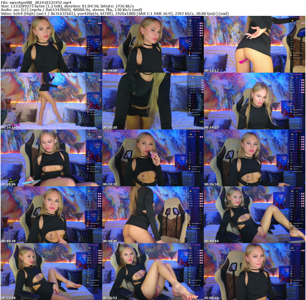 Preview thumb from sweetgerl00 on 2024-10-22 @ bongacams