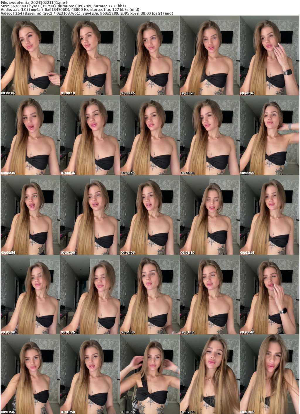 Preview thumb from sweetymia on 2024-10-22 @ bongacams