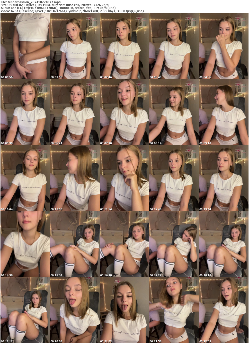 Preview thumb from tenderpassion on 2024-10-22 @ bongacams