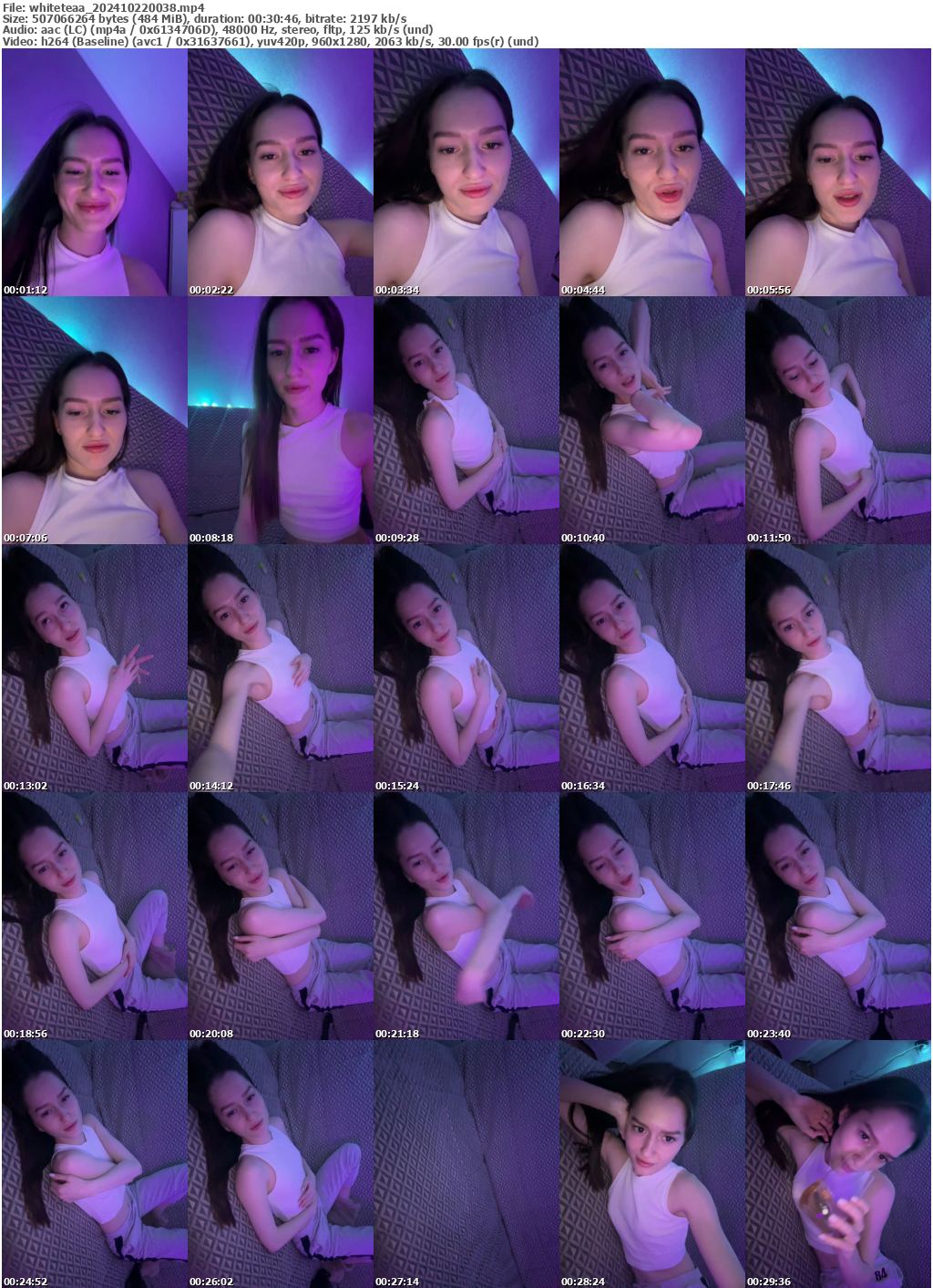 Preview thumb from whiteteaa on 2024-10-22 @ bongacams