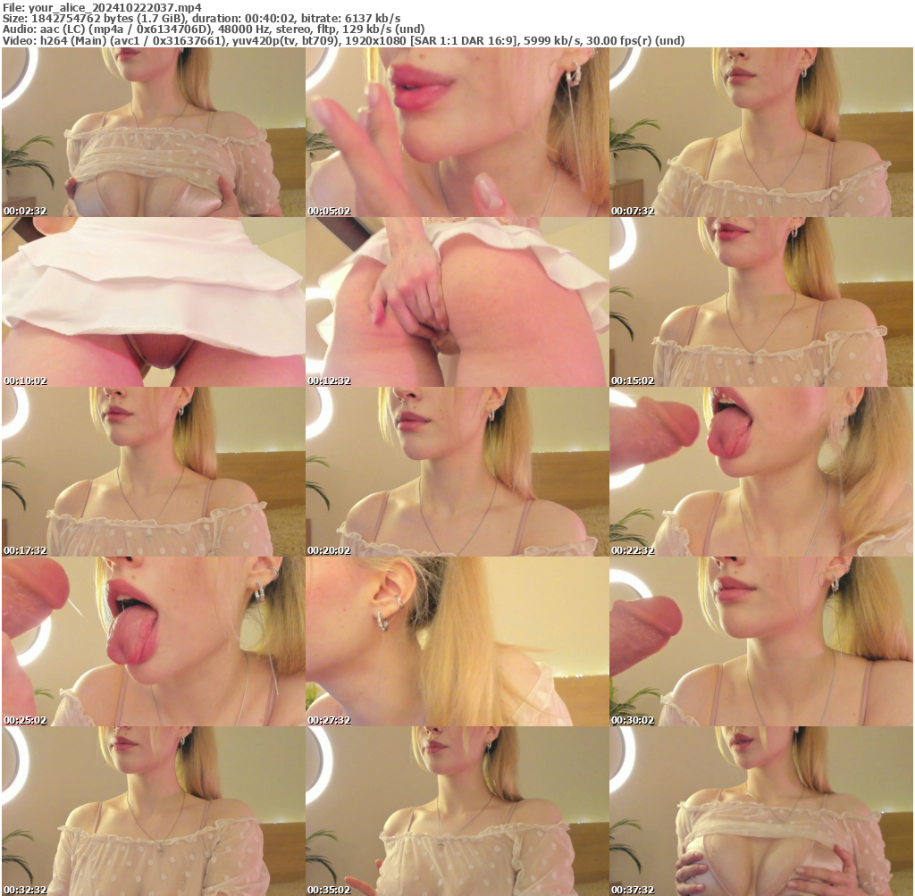 Preview thumb from your_alice on 2024-10-22 @ bongacams