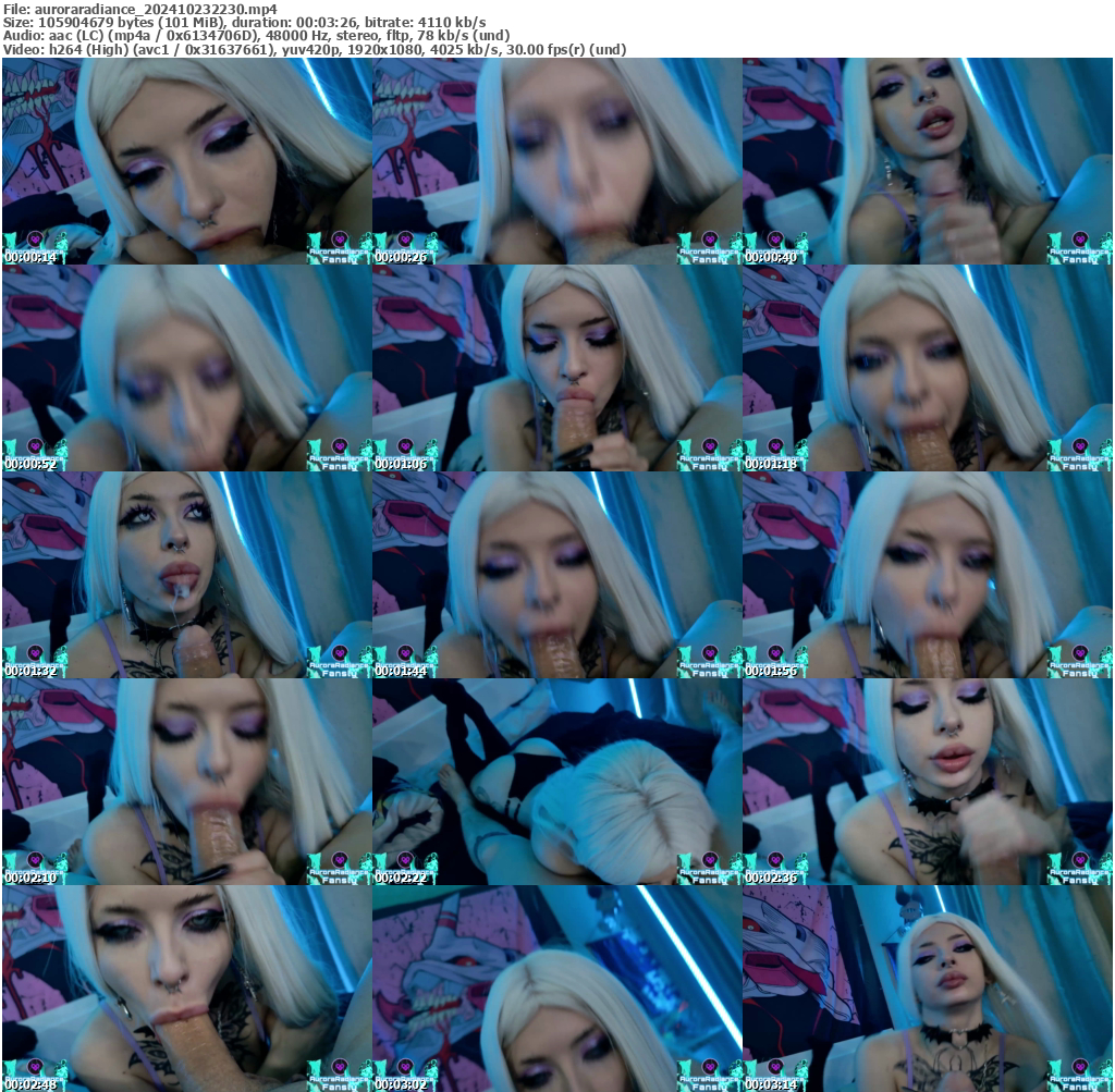 Preview thumb from auroraradiance on 2024-10-23 @ bongacams