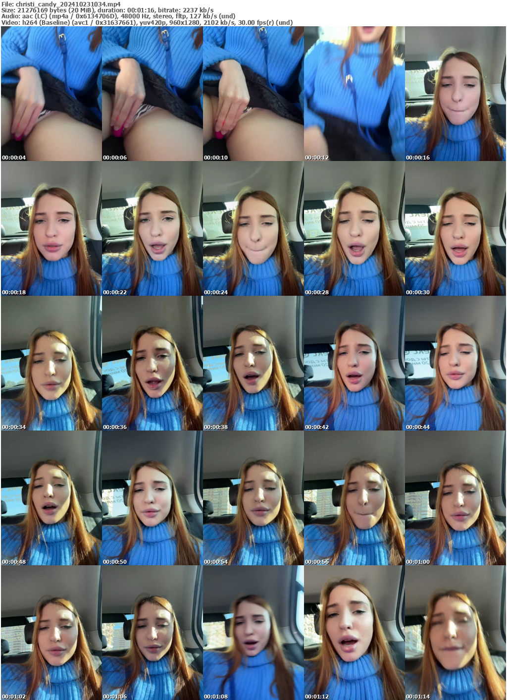 Preview thumb from christi_candy on 2024-10-23 @ bongacams