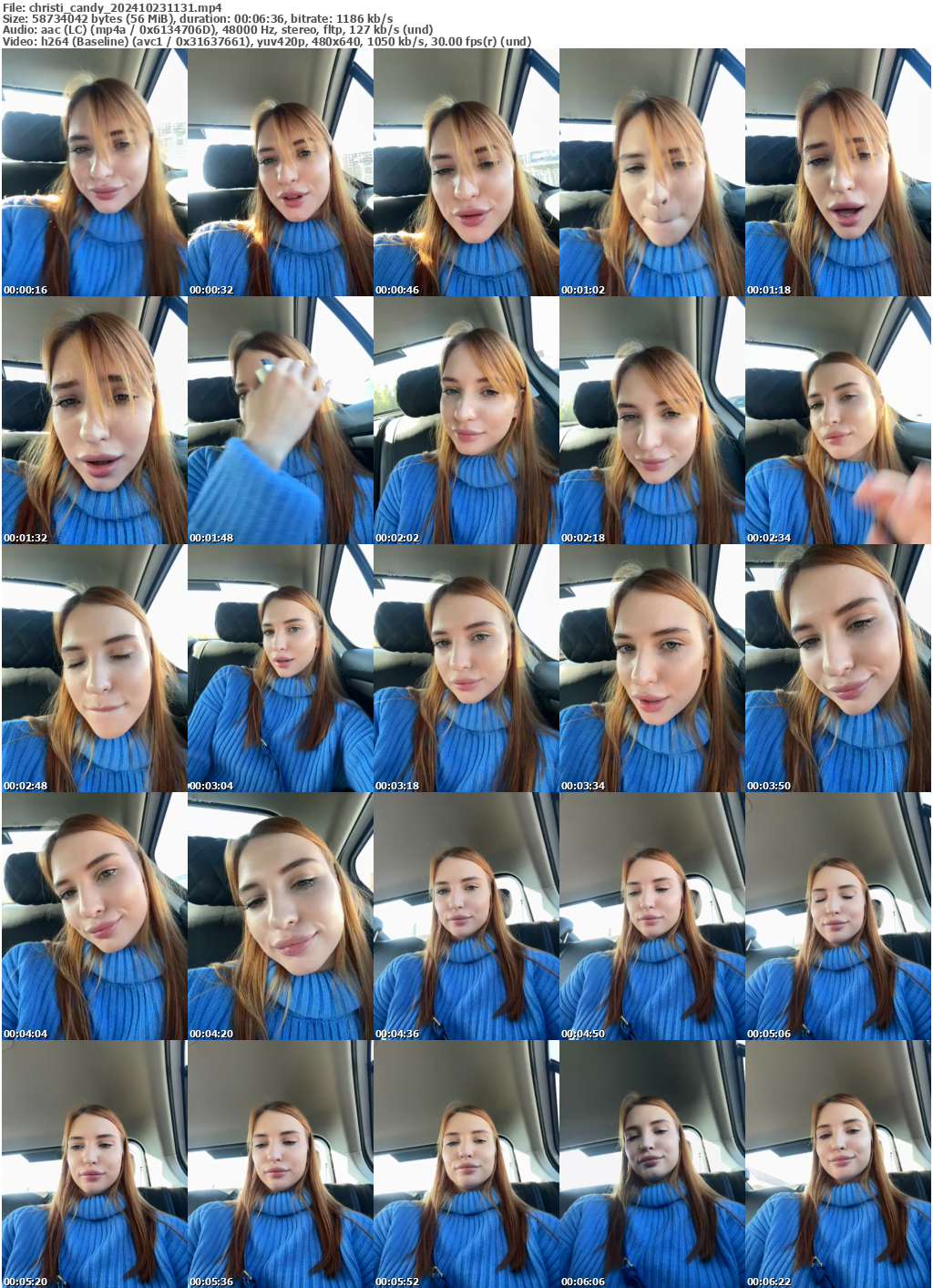 Preview thumb from christi_candy on 2024-10-23 @ bongacams