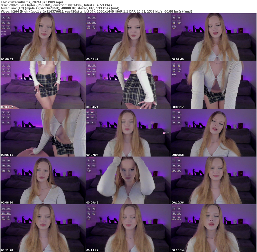 Preview thumb from cristalwilliams on 2024-10-23 @ bongacams