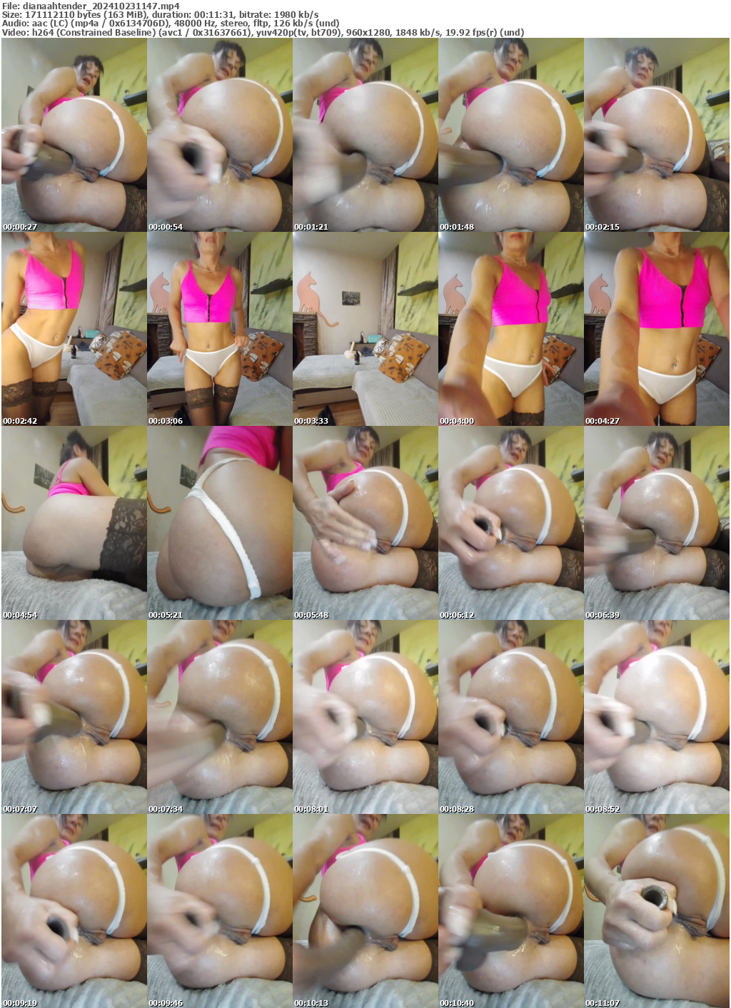 Preview thumb from dianaahtender on 2024-10-23 @ bongacams