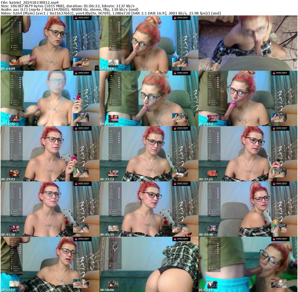 Preview thumb from katriel on 2024-10-23 @ bongacams