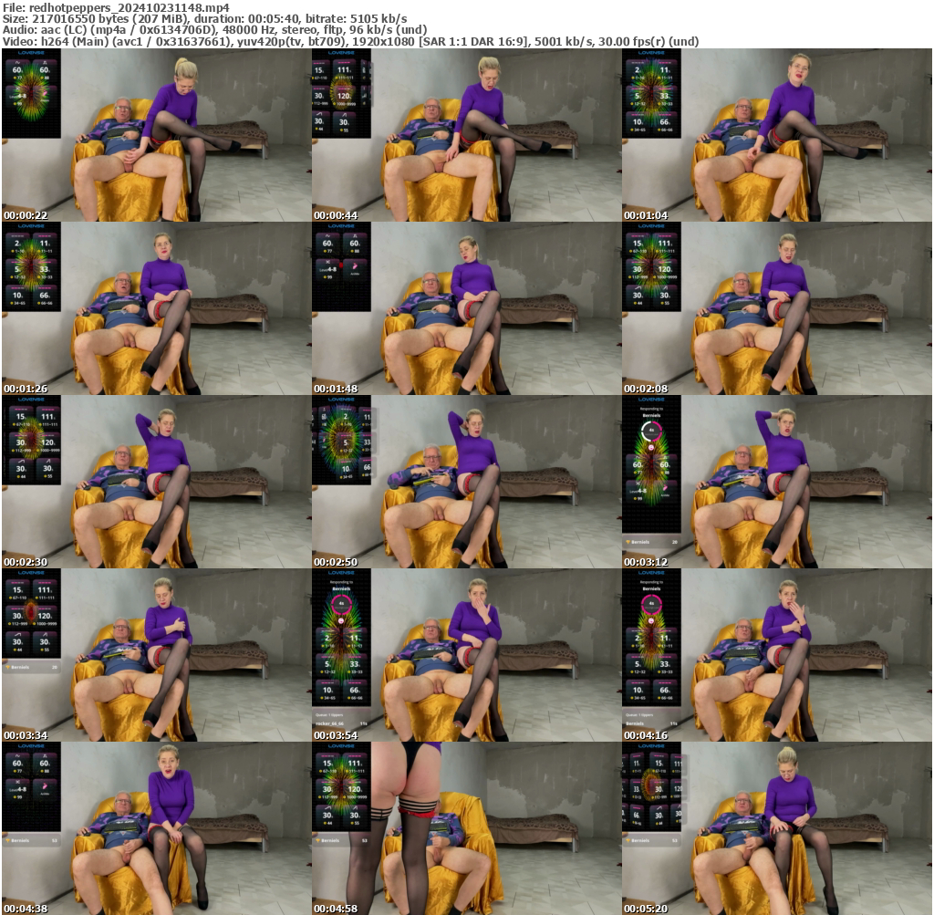 Preview thumb from redhotpeppers on 2024-10-23 @ bongacams