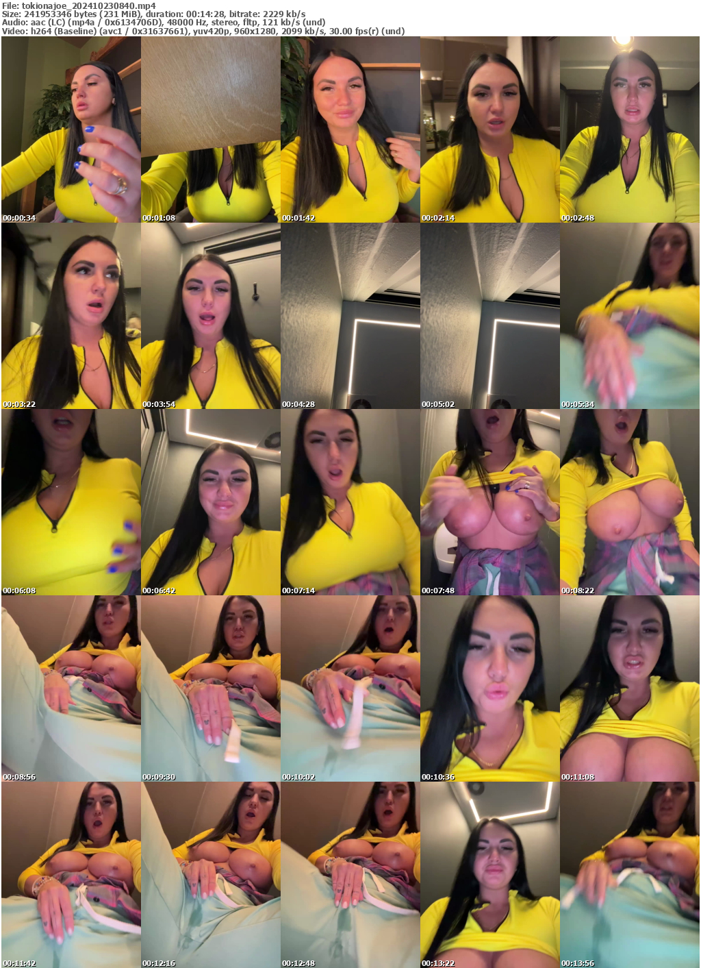 Preview thumb from tokionajoe on 2024-10-23 @ bongacams