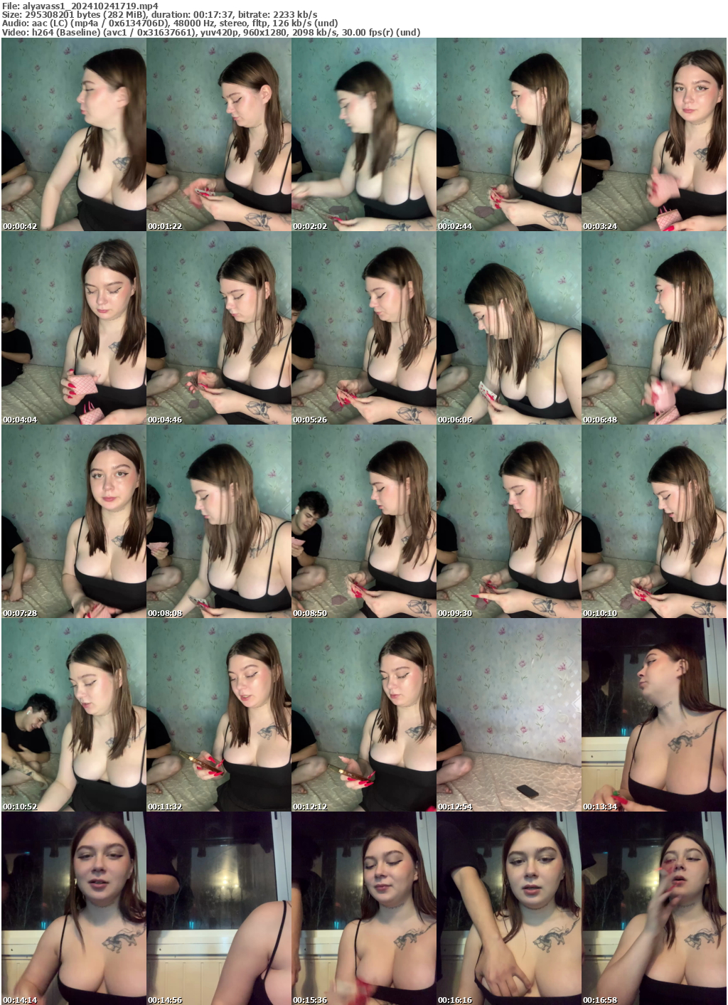 Preview thumb from alyavass1 on 2024-10-24 @ bongacams