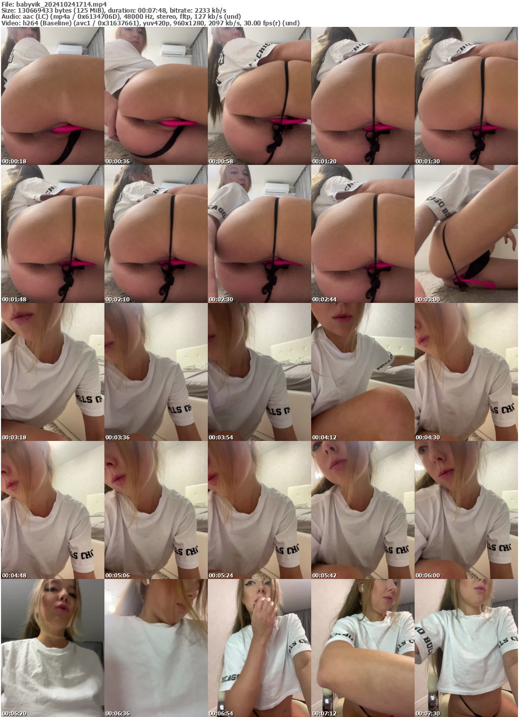 Preview thumb from babyvik on 2024-10-24 @ bongacams