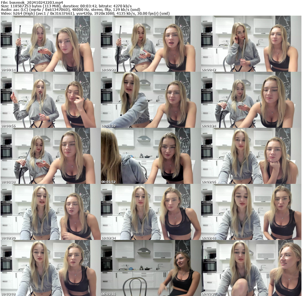 Preview thumb from busenok on 2024-10-24 @ bongacams