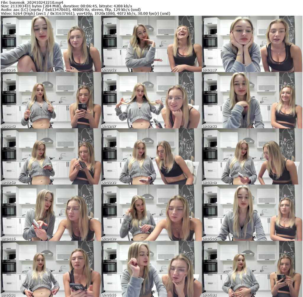 Preview thumb from busenok on 2024-10-24 @ bongacams