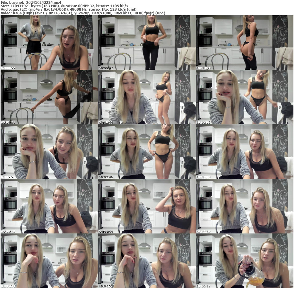 Preview thumb from busenok on 2024-10-24 @ bongacams