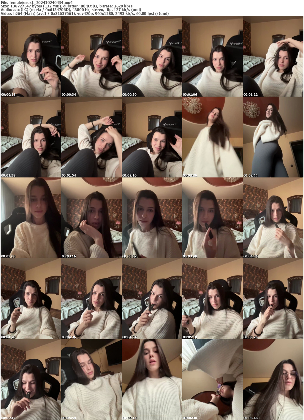 Preview thumb from femalejesus1 on 2024-10-24 @ bongacams