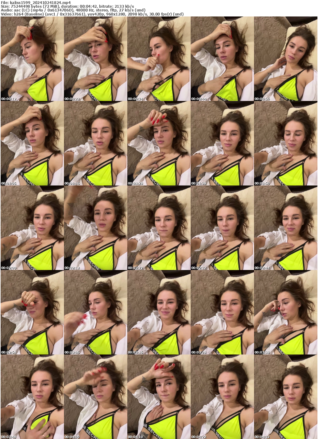 Preview thumb from kaliss1599 on 2024-10-24 @ bongacams