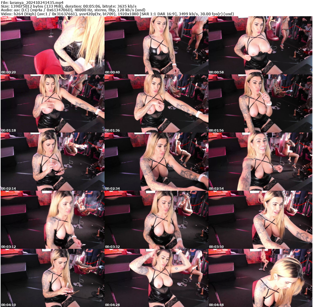 Preview thumb from laranya on 2024-10-24 @ bongacams