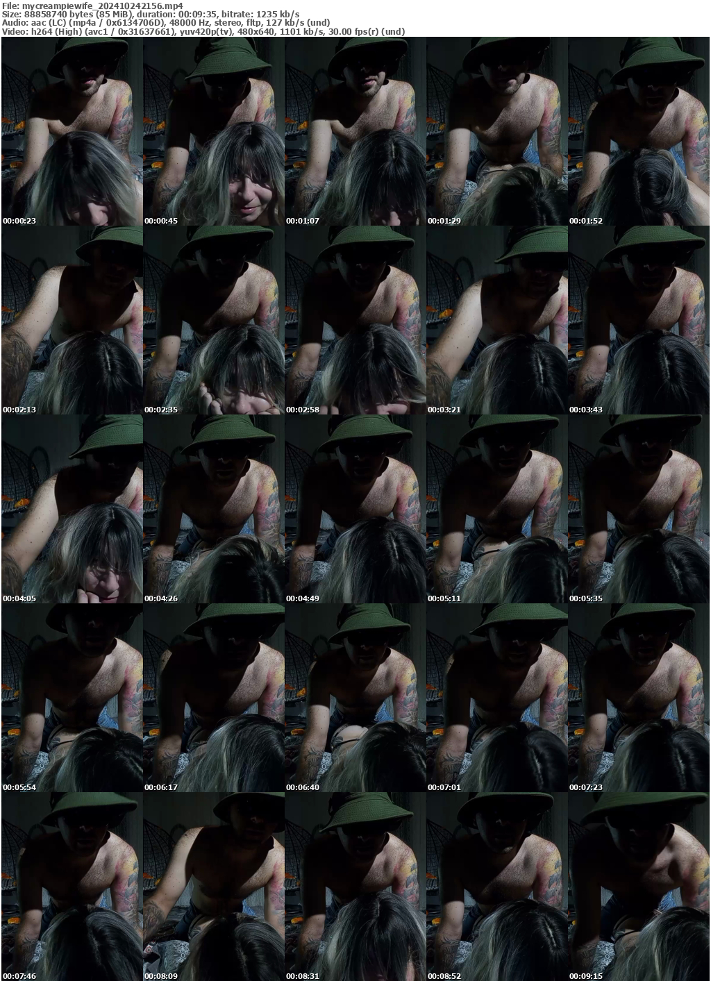 Preview thumb from mycreampiewife on 2024-10-24 @ bongacams