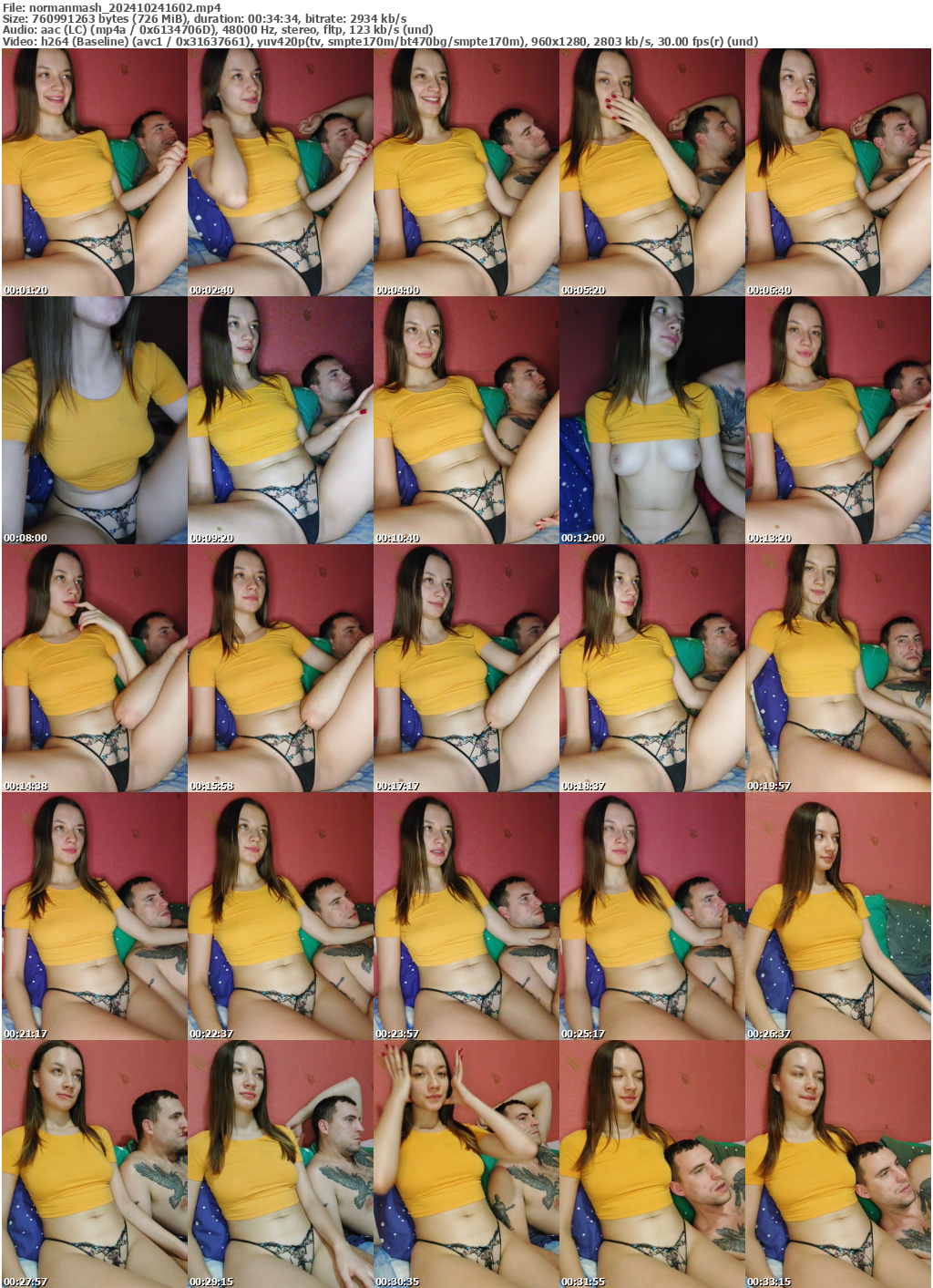 Preview thumb from normanmash on 2024-10-24 @ bongacams