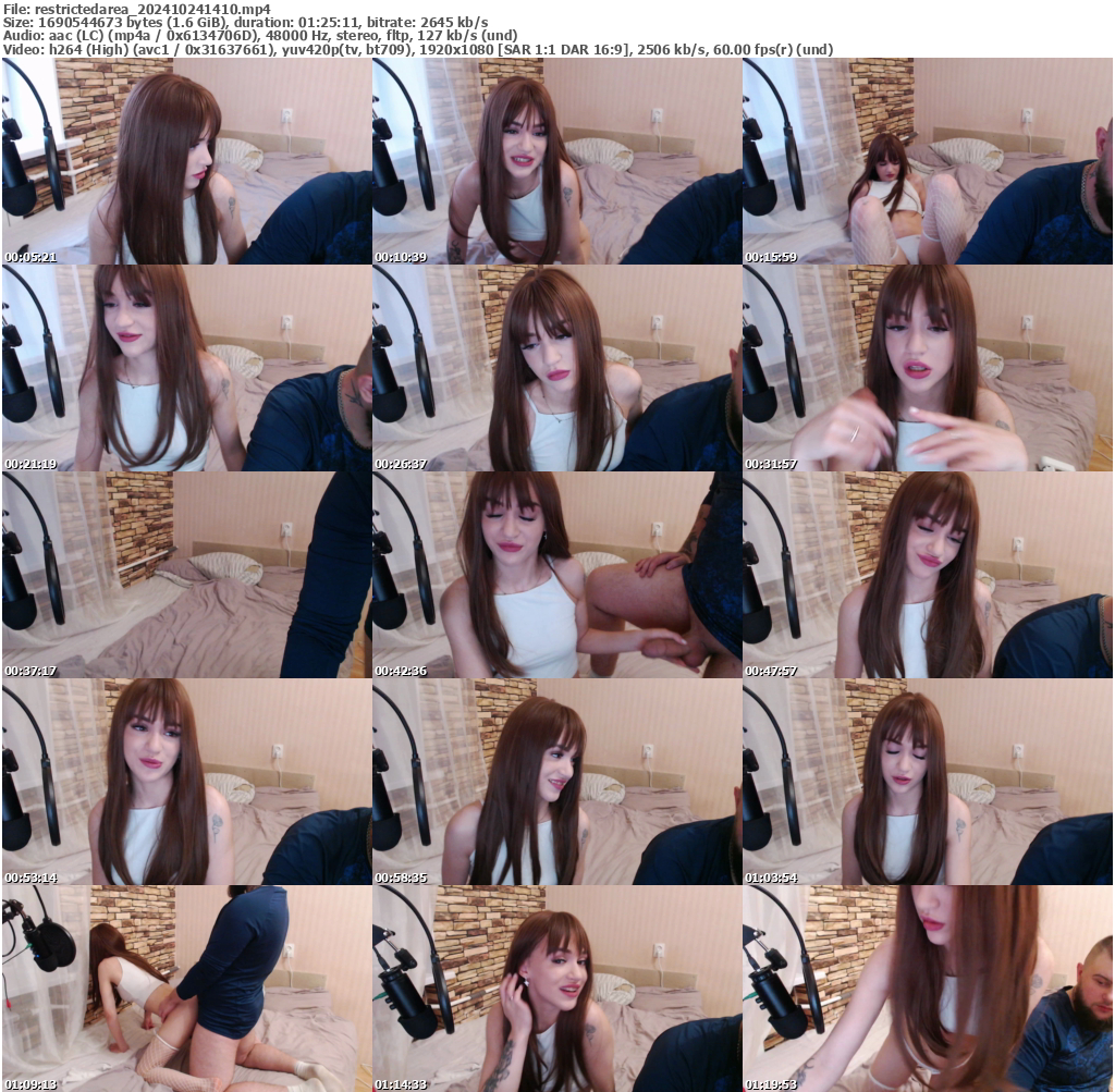 Preview thumb from restrictedarea on 2024-10-24 @ bongacams