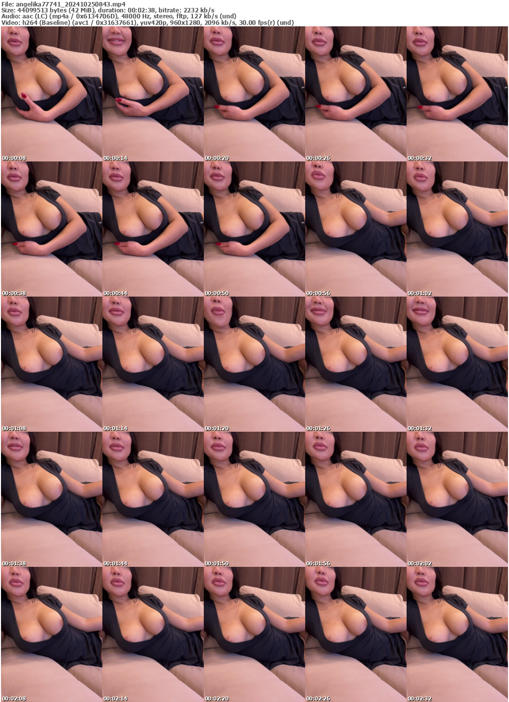 Preview thumb from angelika77741 on 2024-10-25 @ bongacams