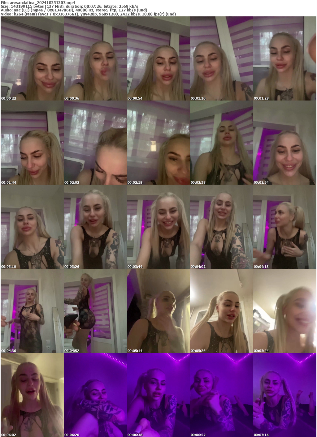 Preview thumb from aresandafina on 2024-10-25 @ bongacams