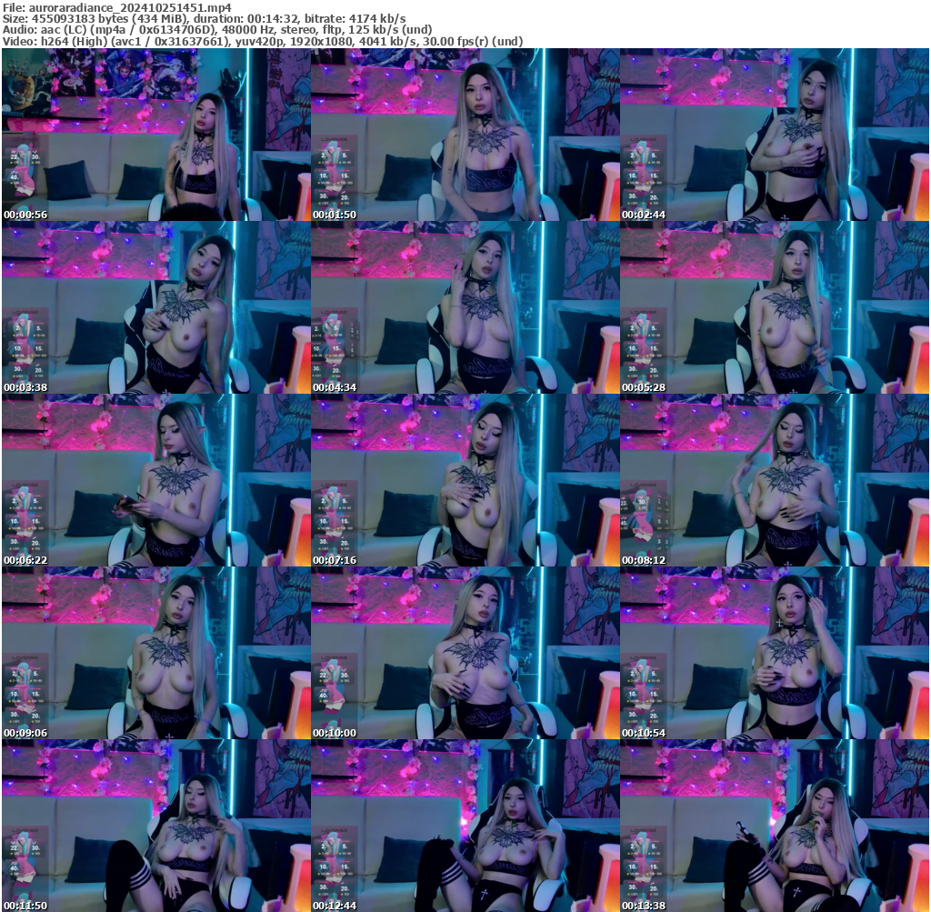 Preview thumb from auroraradiance on 2024-10-25 @ bongacams