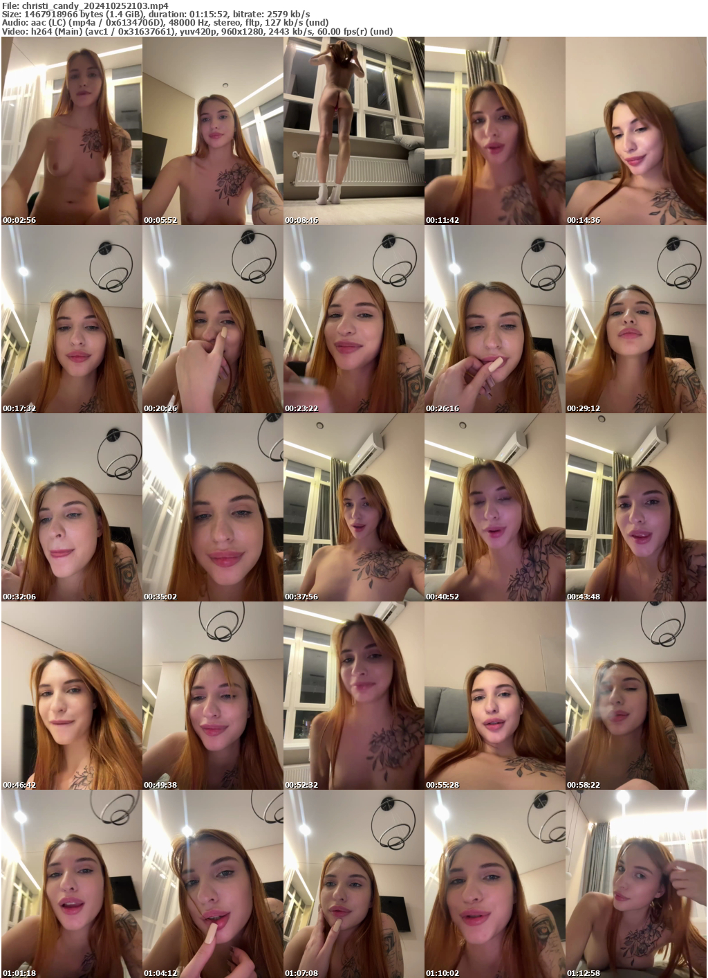 Preview thumb from christi_candy on 2024-10-25 @ bongacams