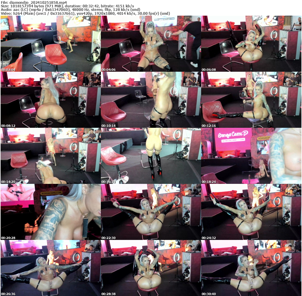 Preview thumb from diamondjo on 2024-10-25 @ bongacams