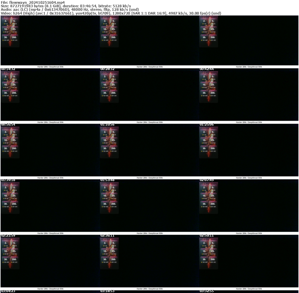 Preview thumb from flowwayn on 2024-10-25 @ bongacams