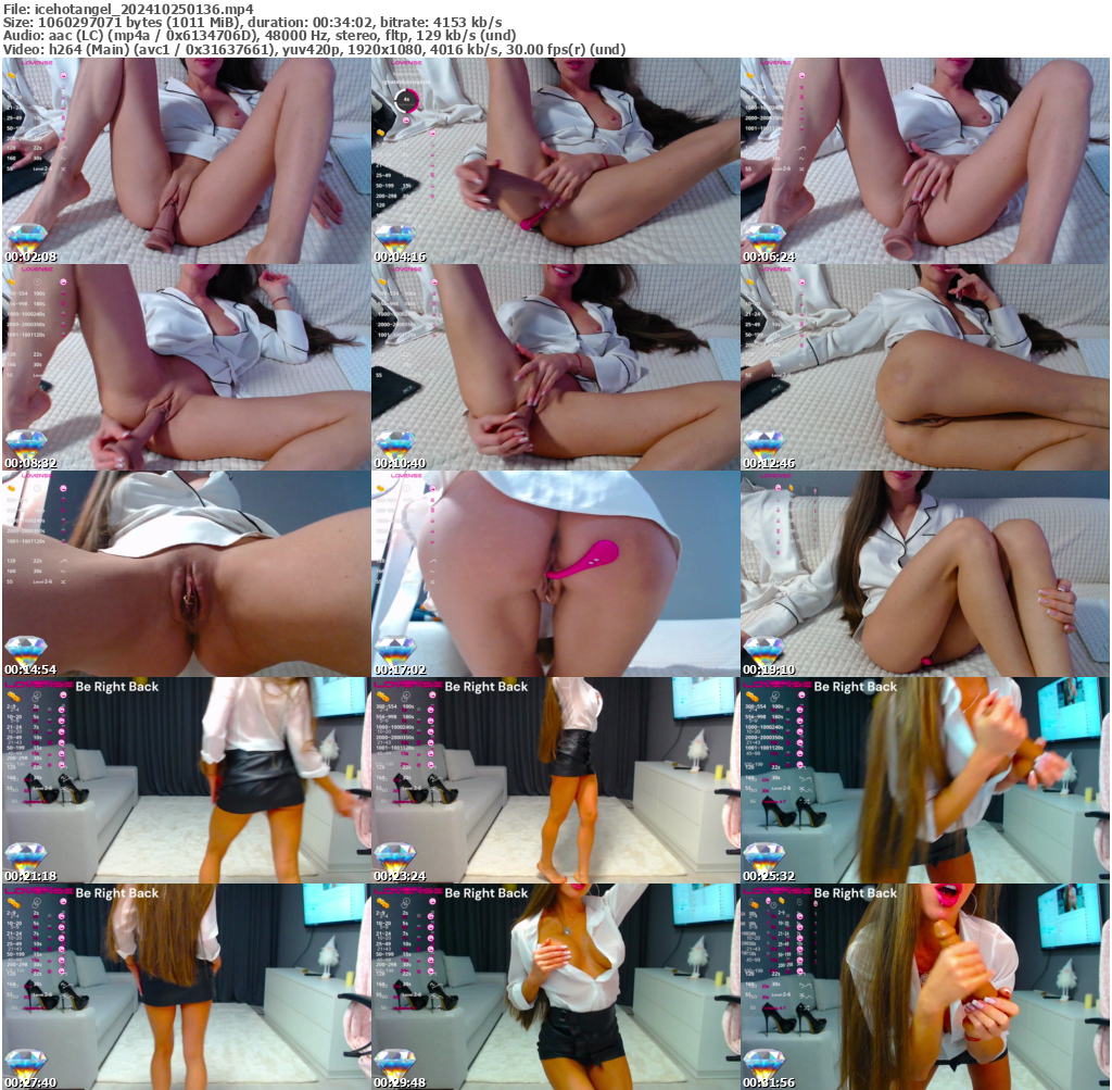 Preview thumb from icehotangel on 2024-10-25 @ bongacams