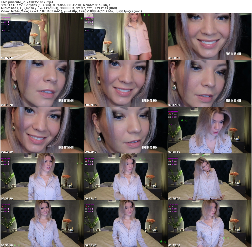 Preview thumb from juliacute on 2024-10-25 @ bongacams