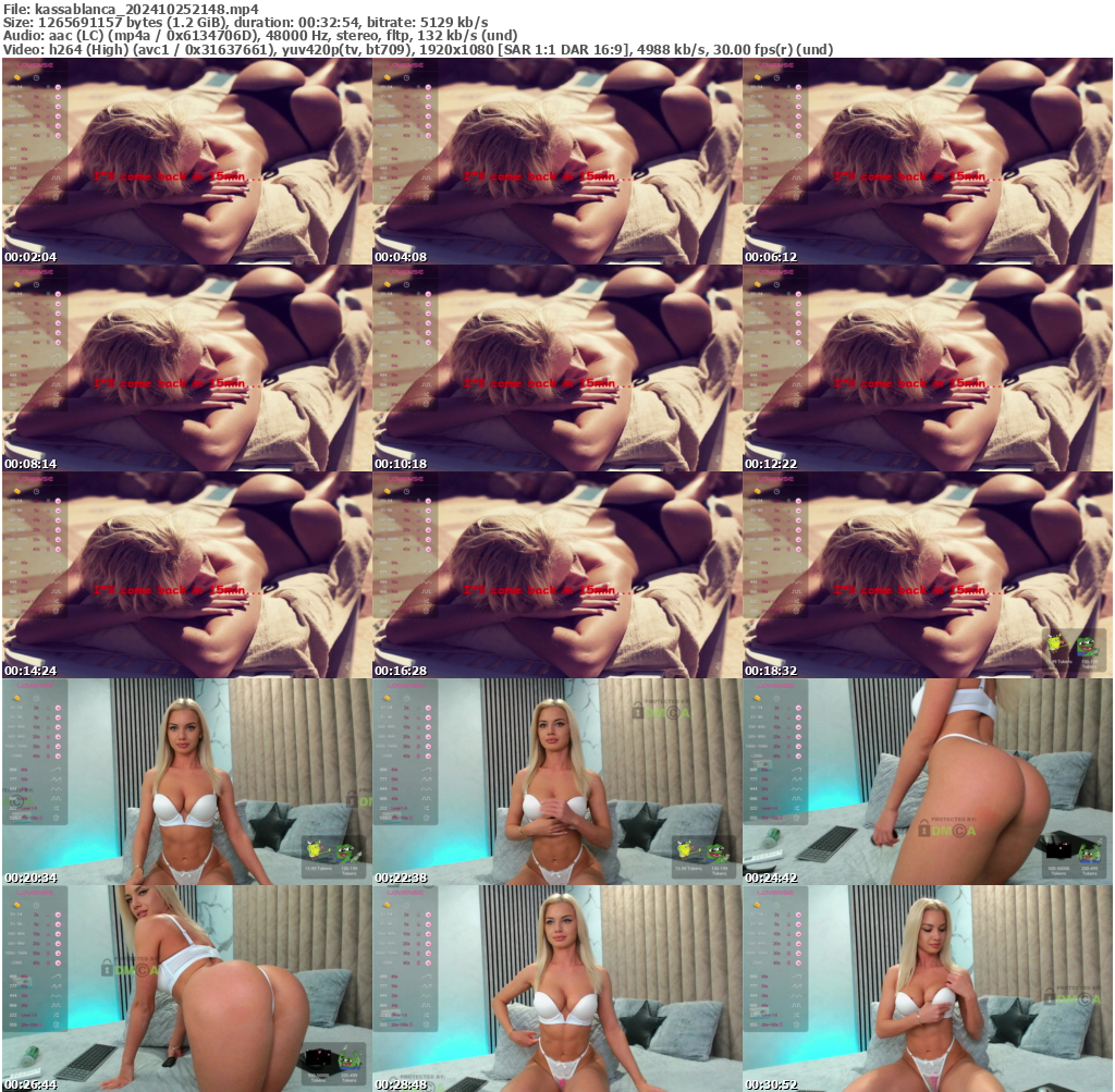 Preview thumb from kassablanca on 2024-10-25 @ bongacams