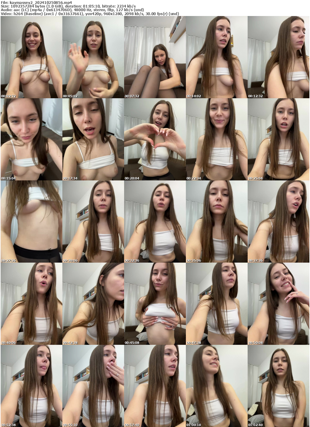 Preview thumb from kaymassey2 on 2024-10-25 @ bongacams