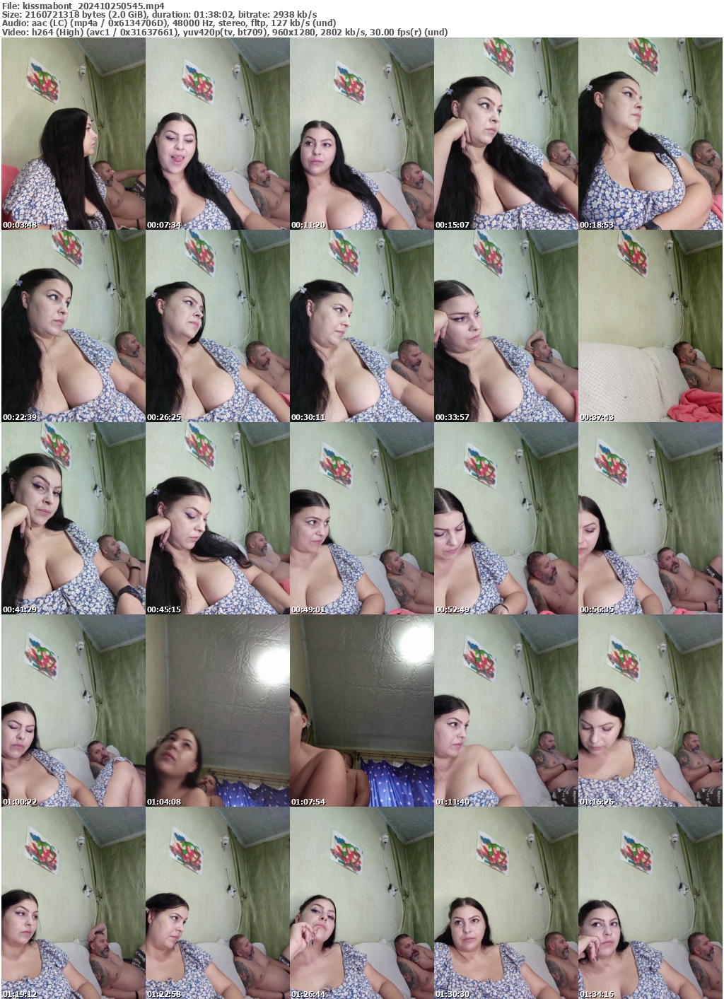 Preview thumb from kissmabont on 2024-10-25 @ bongacams