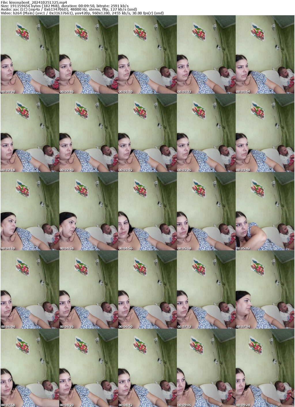 Preview thumb from kissmabont on 2024-10-25 @ bongacams