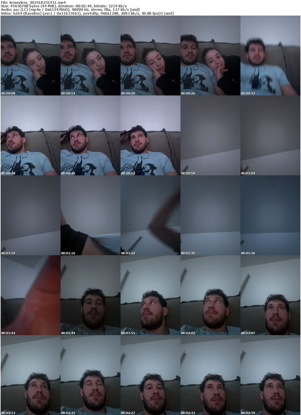 Preview thumb from leravalera on 2024-10-25 @ bongacams