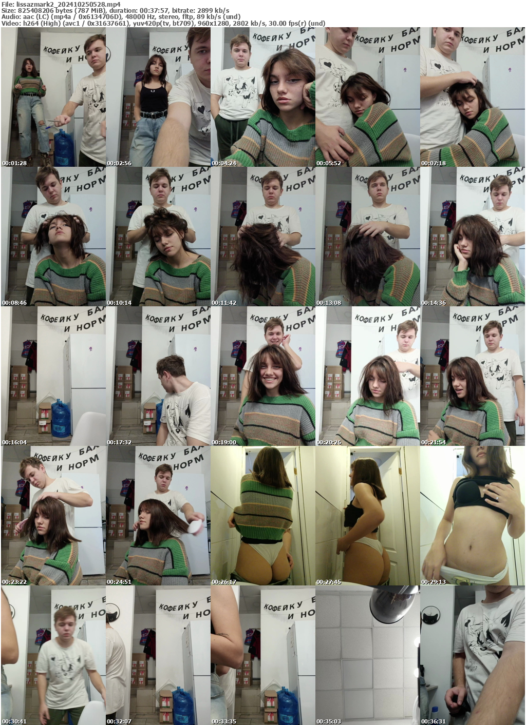 Preview thumb from lissazmark2 on 2024-10-25 @ bongacams