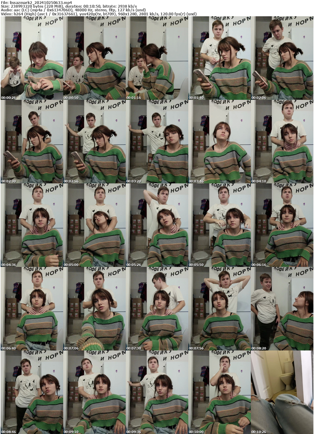 Preview thumb from lissazmark2 on 2024-10-25 @ bongacams